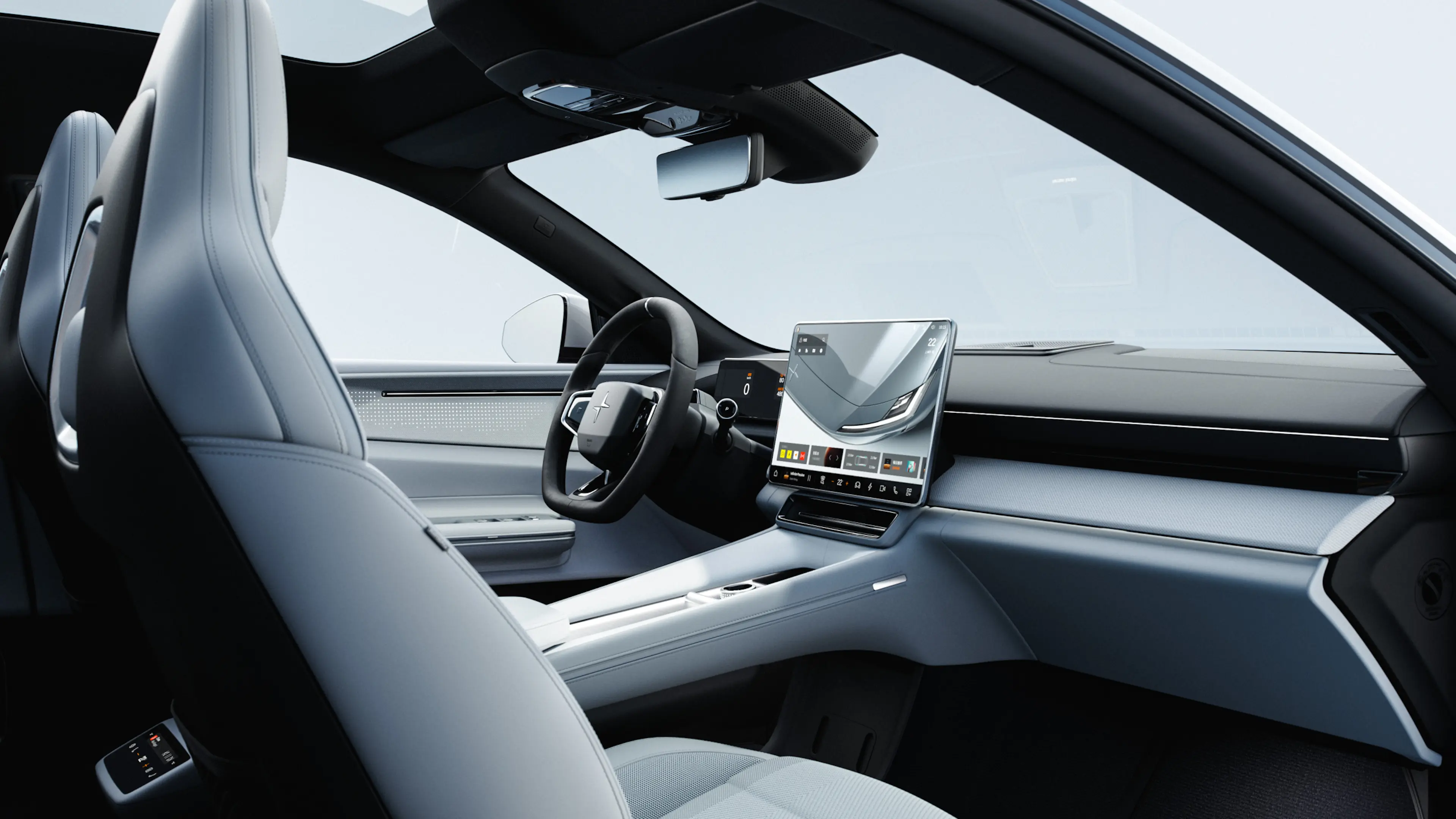 Polestar 4 салон